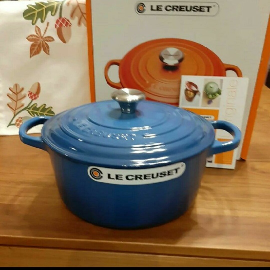 LE CREUSET   ♢大幅値下げ！♢未使用品 ココットロンド cm