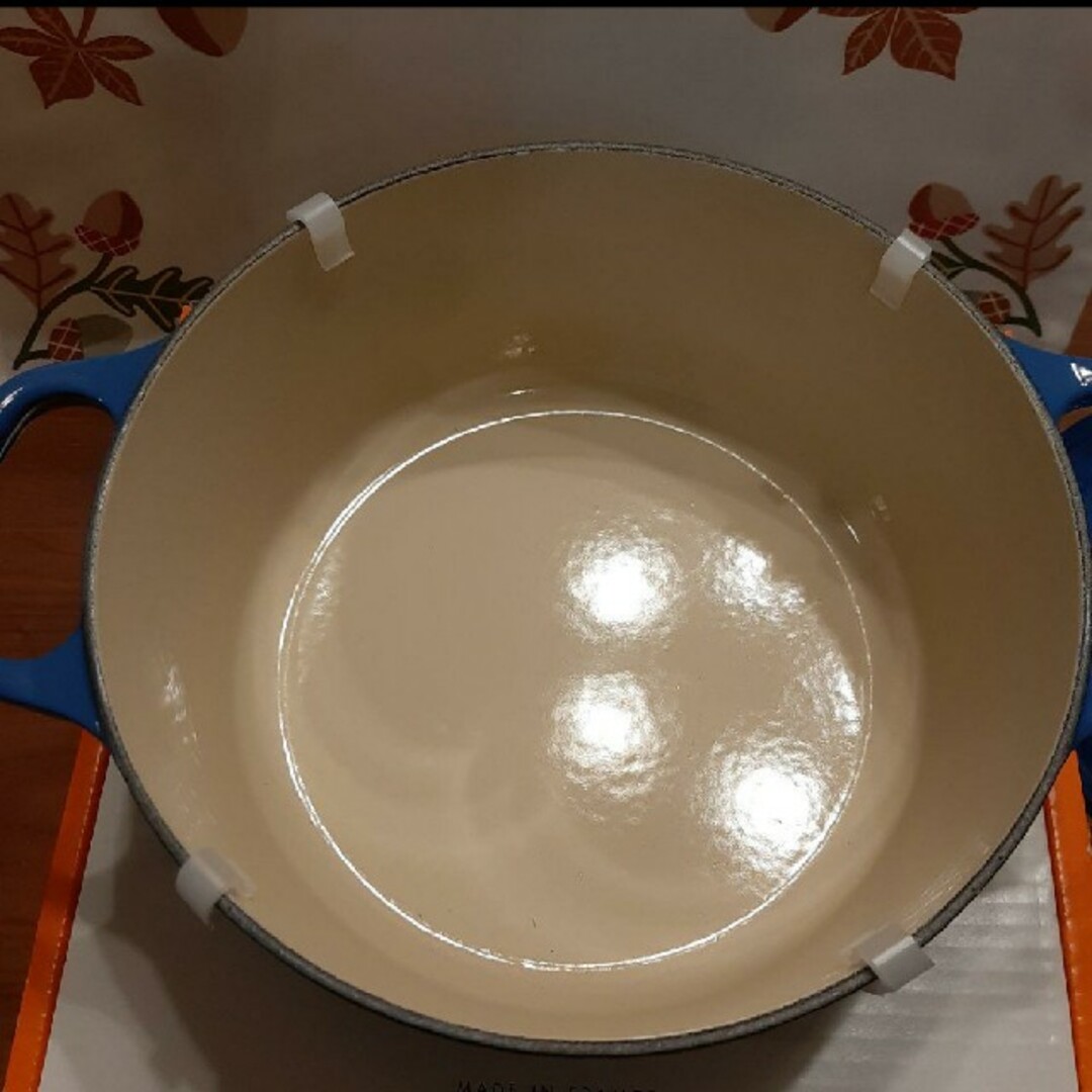 LE CREUSET - ♢大幅値下げ!♢☆未使用品☆ ココットロンド LE CREUSET - ♢大幅値下げ!♢☆未使用品☆ ココットロンド
