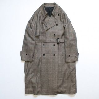 シュタイン(stein)のstein LAY OVERSIZED OVERLAP COAT(トレンチコート)