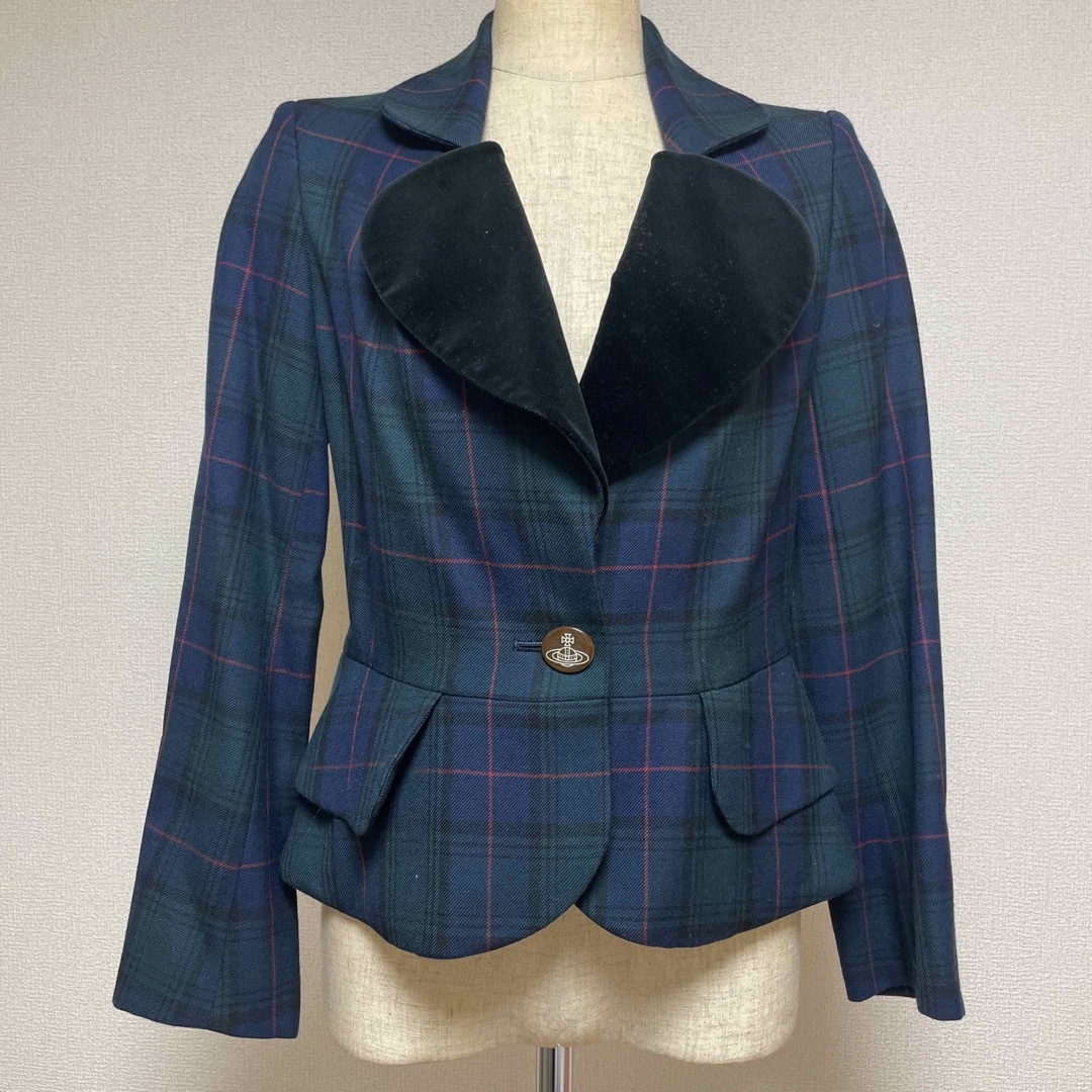 Vivienne Westwood RED LABEL チェック ラブジャケット-