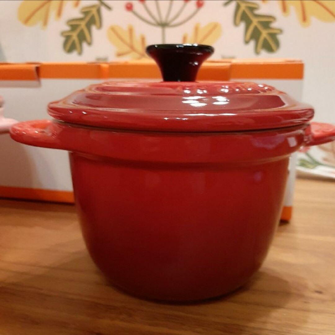 LE CREUSET(ルクルーゼ)の♦最終値下げ♦★新品★ ル・クルーゼ  ミニココット  ☆エブリィ☆ 2点セット インテリア/住まい/日用品のキッチン/食器(食器)の商品写真