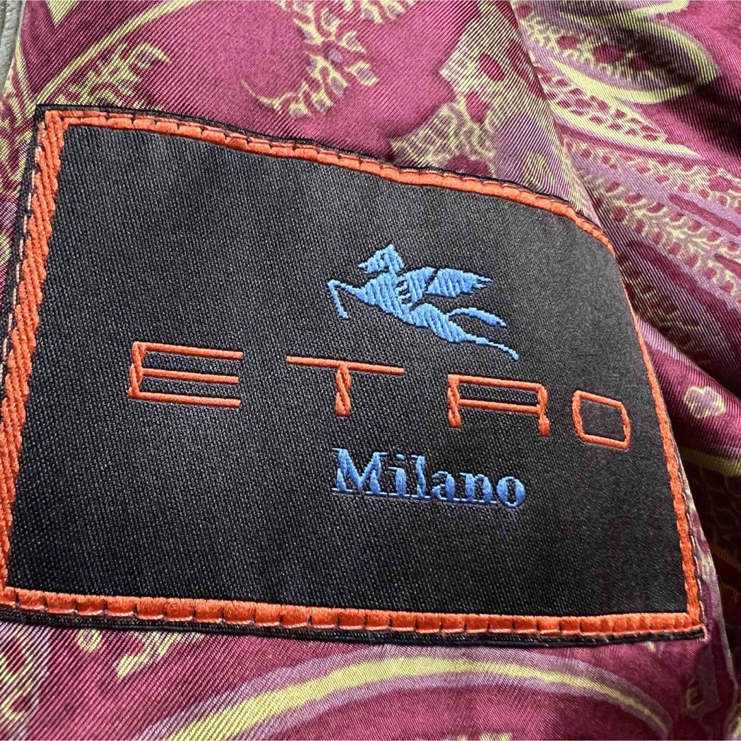 ETRO - ETRO エトロ コーデュロイ チェスターコート ロング ETRO - ETRO エトロ コーデュロイ チェスターコート ロング