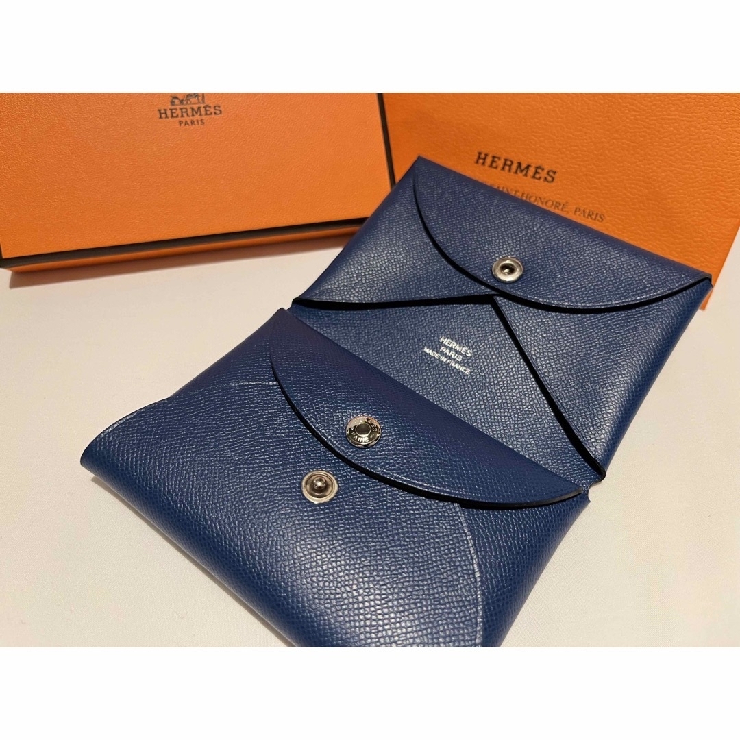 【新品】HERMES エルメス カルヴィデュオ カードケースカルヴィデュオ