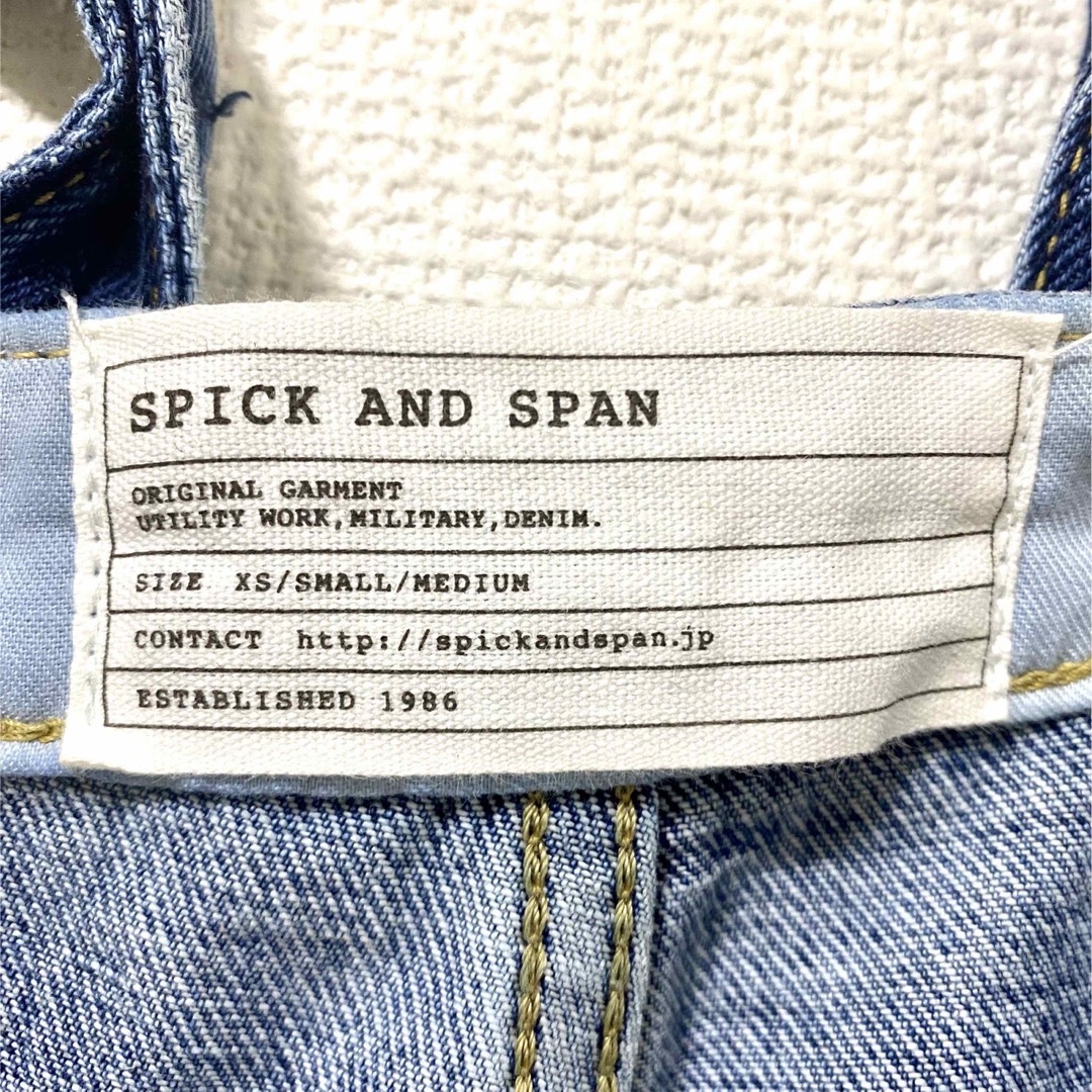 Spick & Span(スピックアンドスパン)のSpick and Span⭐︎デニムサロペット⭐︎スピックアンドスパン レディースのパンツ(サロペット/オーバーオール)の商品写真