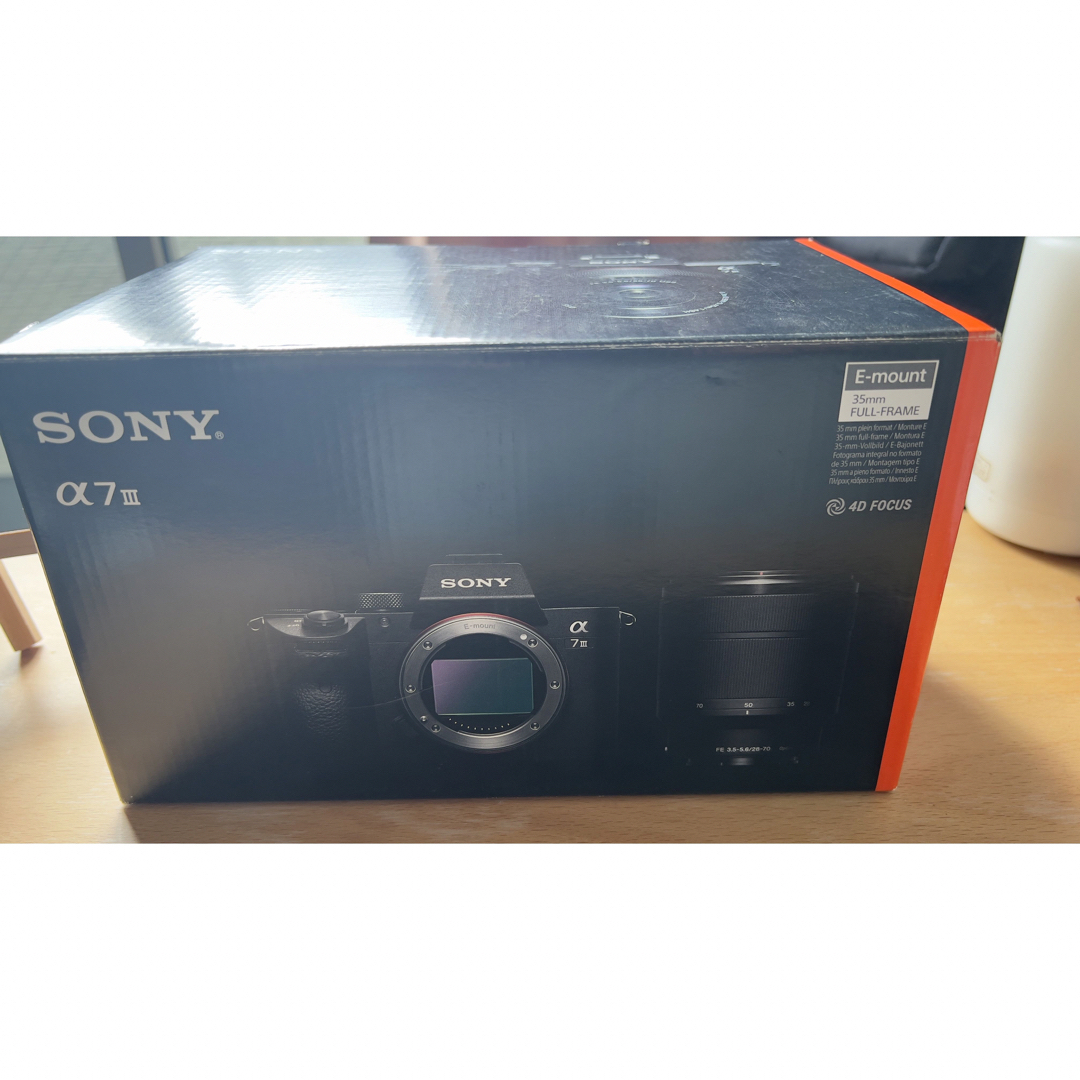 SONY(ソニー)のSONY α7iii ボディのみ スマホ/家電/カメラのカメラ(ミラーレス一眼)の商品写真