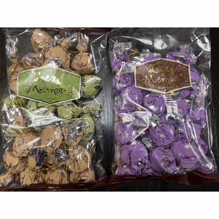モンロワール(モンロワール)のモンロワール　リーフメモリー定番　&紫　各1袋　合計2袋(菓子/デザート)