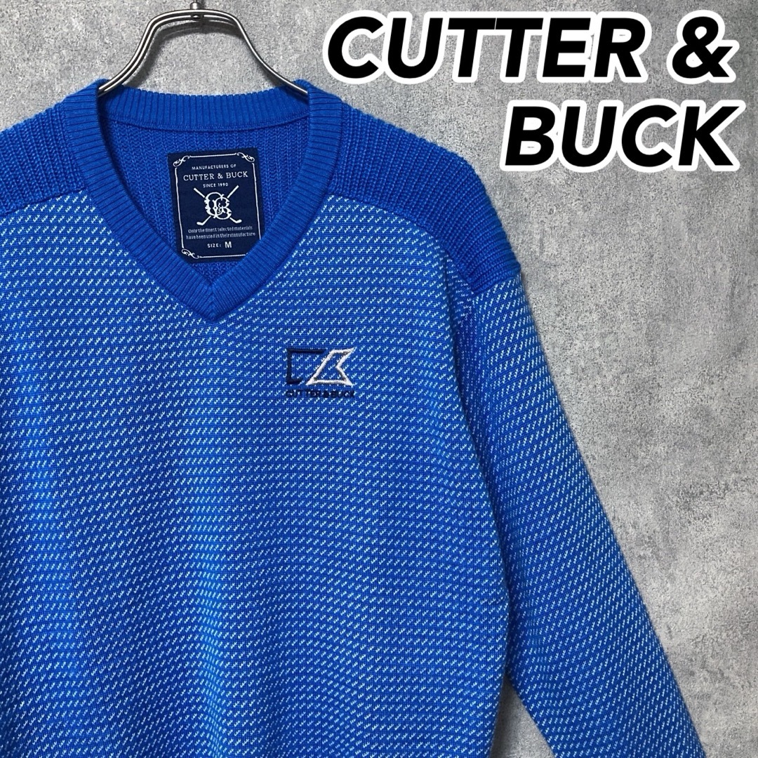 CUTTER&BUCK カッターアンドバック ウール混 ニット セーター ゴルフ