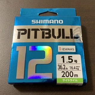 シマノ PITBULL12 200m 1.5号(釣り糸/ライン)