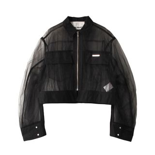 メゾンスペシャル(MAISON SPECIAL)のprank project tulle jacket チュールジャケット(ブルゾン)