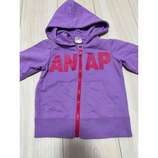 アナップキッズ(ANAP Kids)のANAP kids ロゴパーカー(ジャケット/上着)