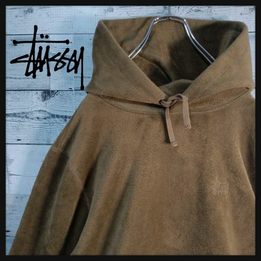 STUSSY - 【希少デザイン】ステューシー☆ワンポイント刺繍ロゴ入