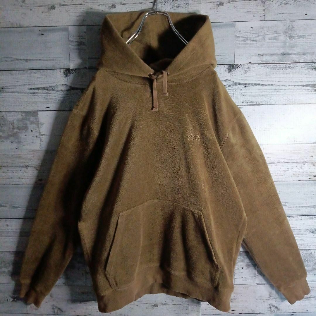 STUSSY - 【希少デザイン】ステューシー☆ワンポイント刺繍ロゴ入