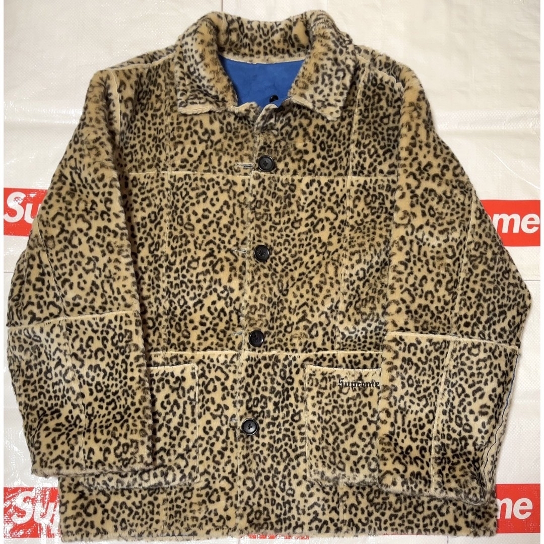 Supreme(シュプリーム)のSupreme Reversible Faux Suede Leopard メンズのジャケット/アウター(その他)の商品写真