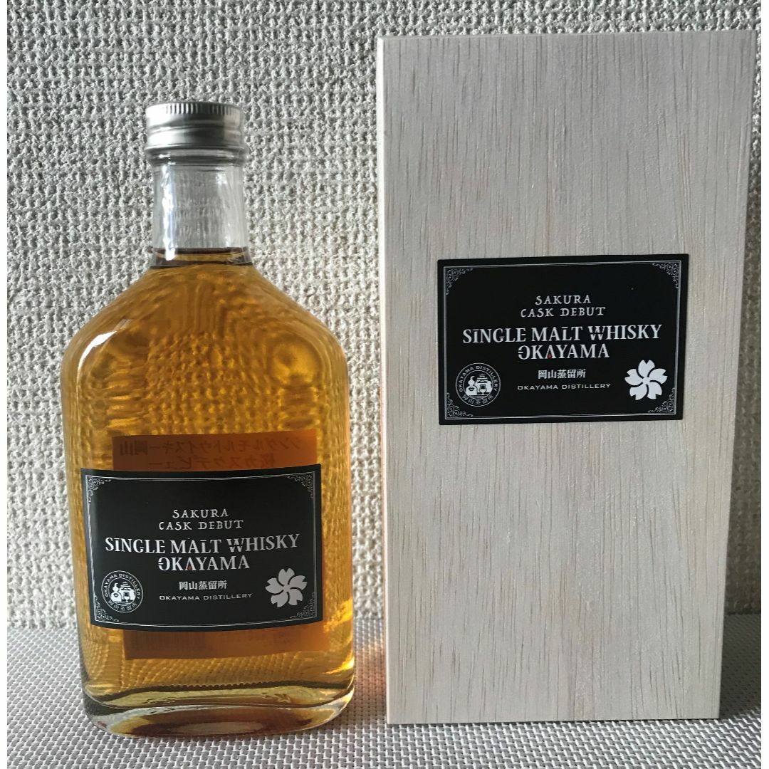 岡山蒸留所 SAKURA CASK DEBUT シングルモルト