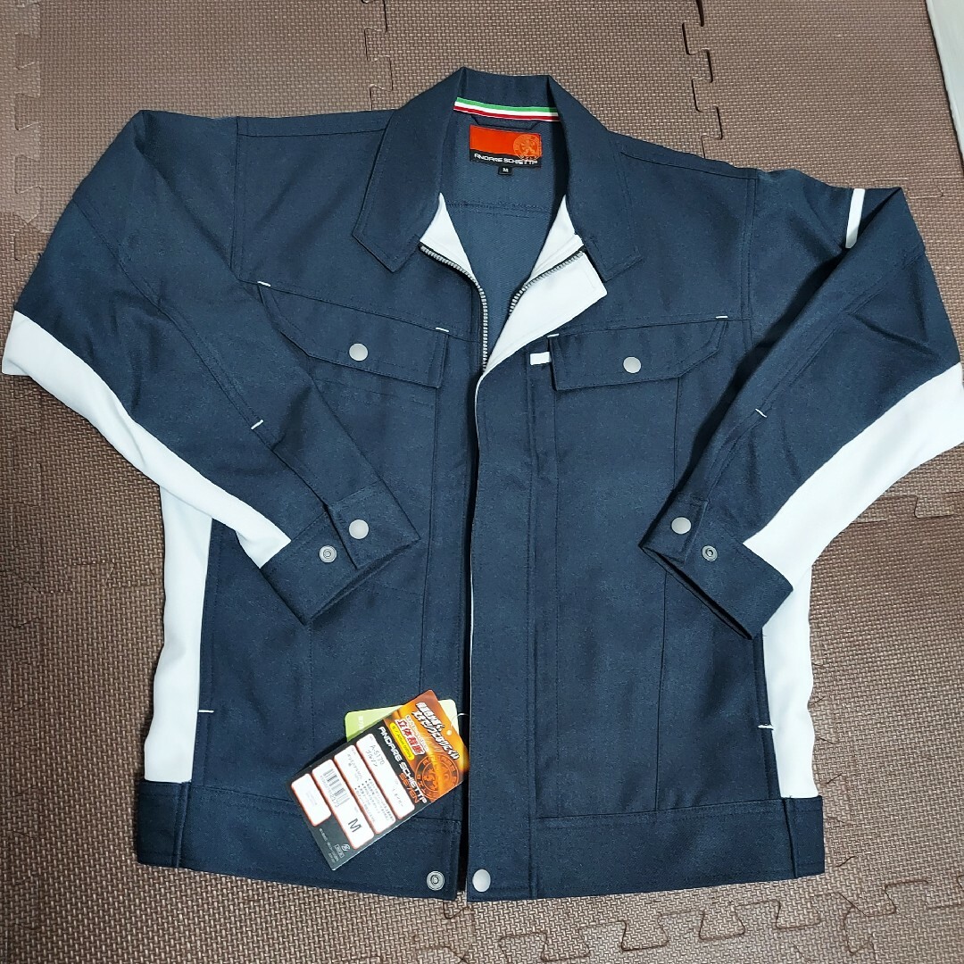 【未使用】ANDARE SCHIETTI 　ブルゾン 作業服　Mサズ メンズのジャケット/アウター(ブルゾン)の商品写真