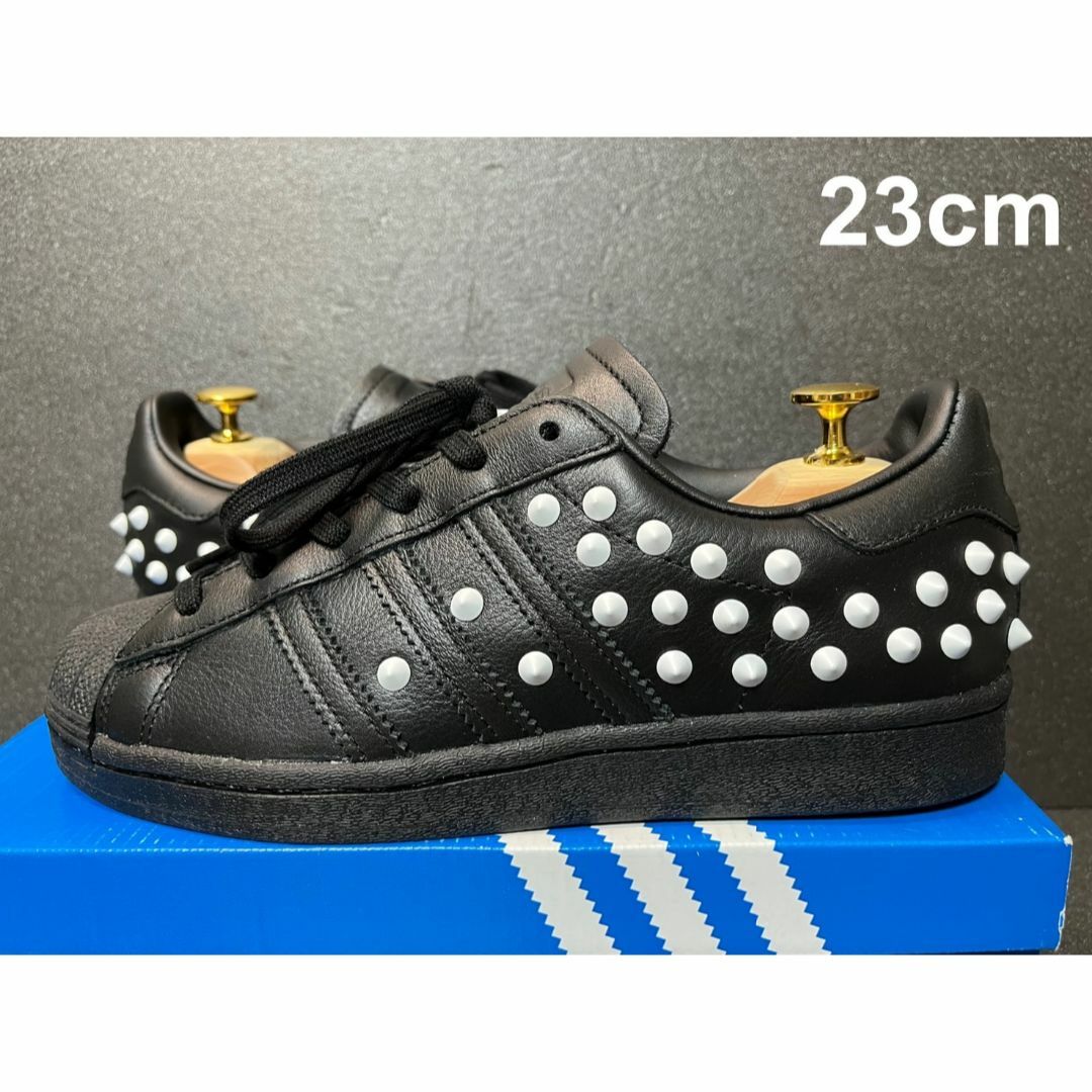 新品23cm adidas SUPER STAR W STUDS スタッズ