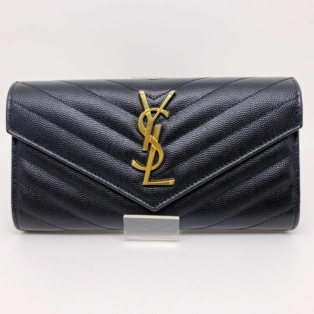 極美品】イヴサンローラン YSL カサンドラ マトラッセ フラップ 極美品】イヴサンローラン YSL カサンドラ マトラッセ フラップ