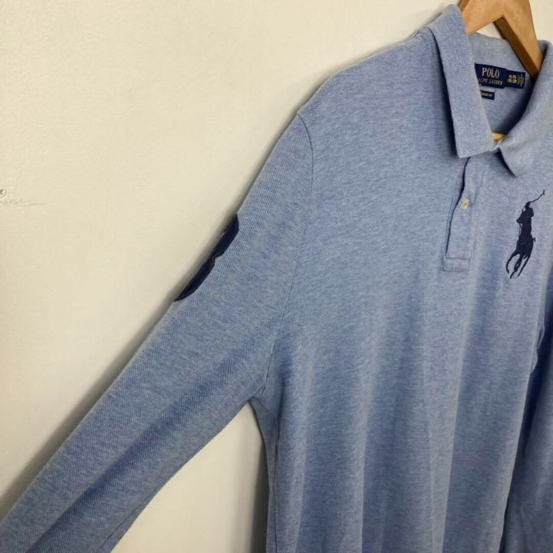 POLO RALPH LAUREN(ポロラルフローレン)のPOLO Ralph LAUREN 長袖ポロシャツ　サイズXL メンズのトップス(ポロシャツ)の商品写真