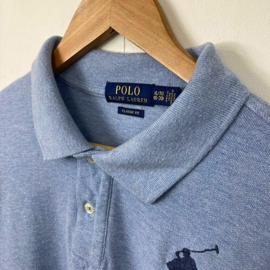 POLO RALPH LAUREN(ポロラルフローレン)のPOLO Ralph LAUREN 長袖ポロシャツ　サイズXL メンズのトップス(ポロシャツ)の商品写真