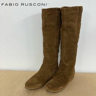 ファビオルスコーニ(FABIO RUSCONI)のFABIO RUSCONI スエード ロングブーツ(ブーツ)