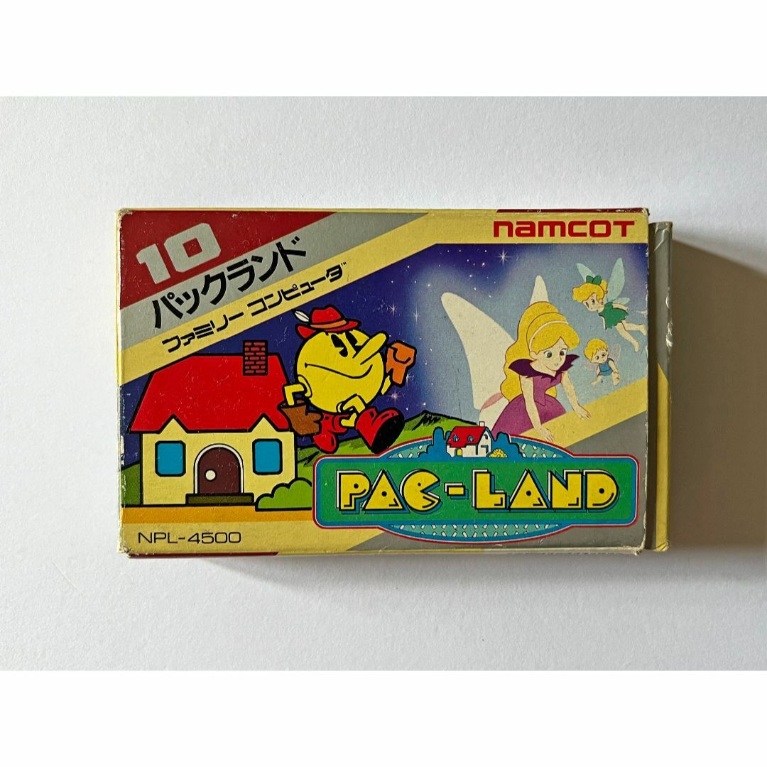 ファミコン パックランド シールあり　Famicom Pak Land 1