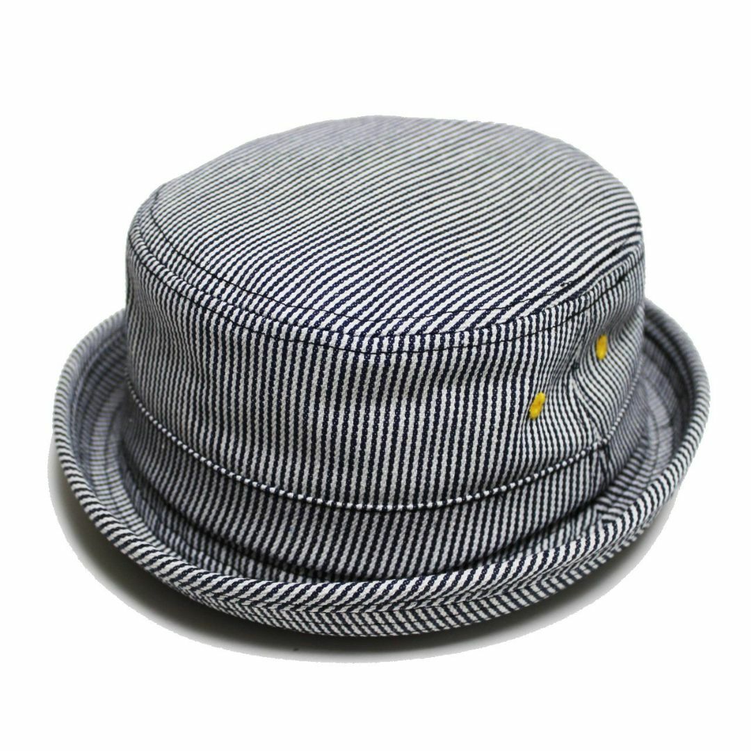 ルーベン DENIM PORK PIE HAT 大きいサイズも選べる デニム ポメンズ