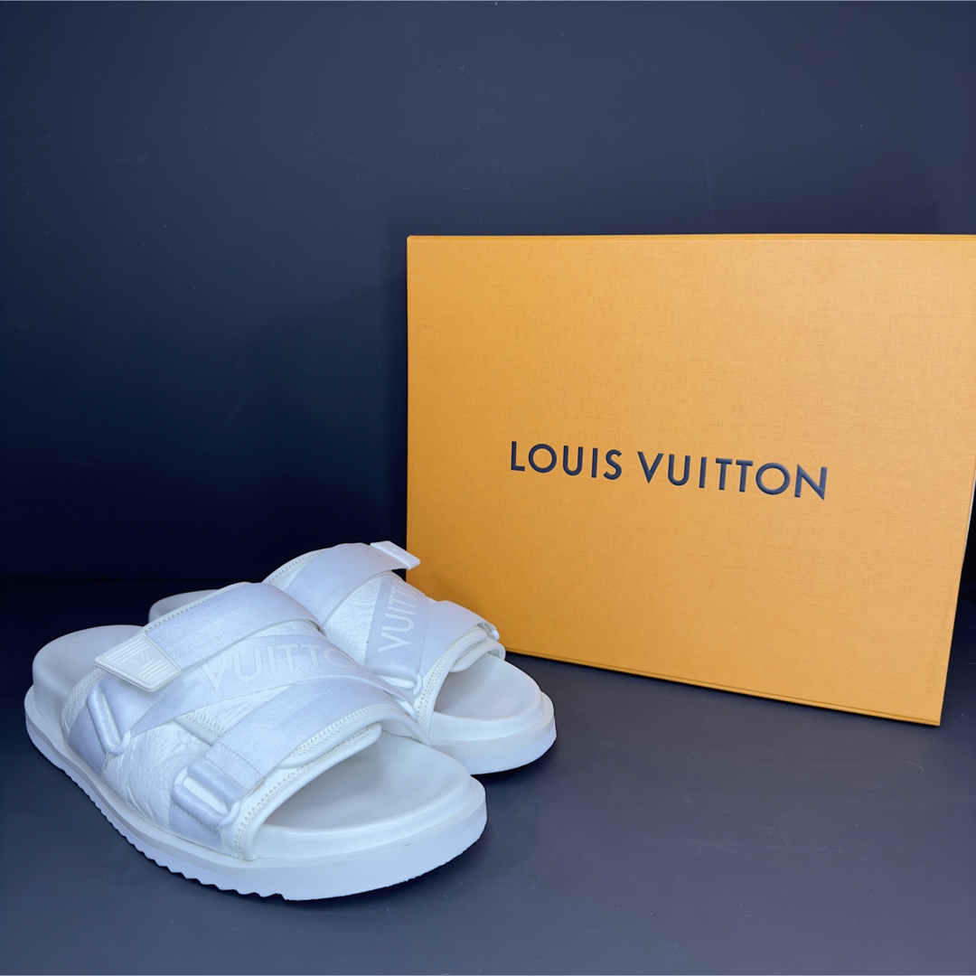 LOUIS VUITTON(ルイヴィトン)のルイヴィトン ホノルルライン ミュール サンダル 1A5YZ3 メンズの靴/シューズ(サンダル)の商品写真