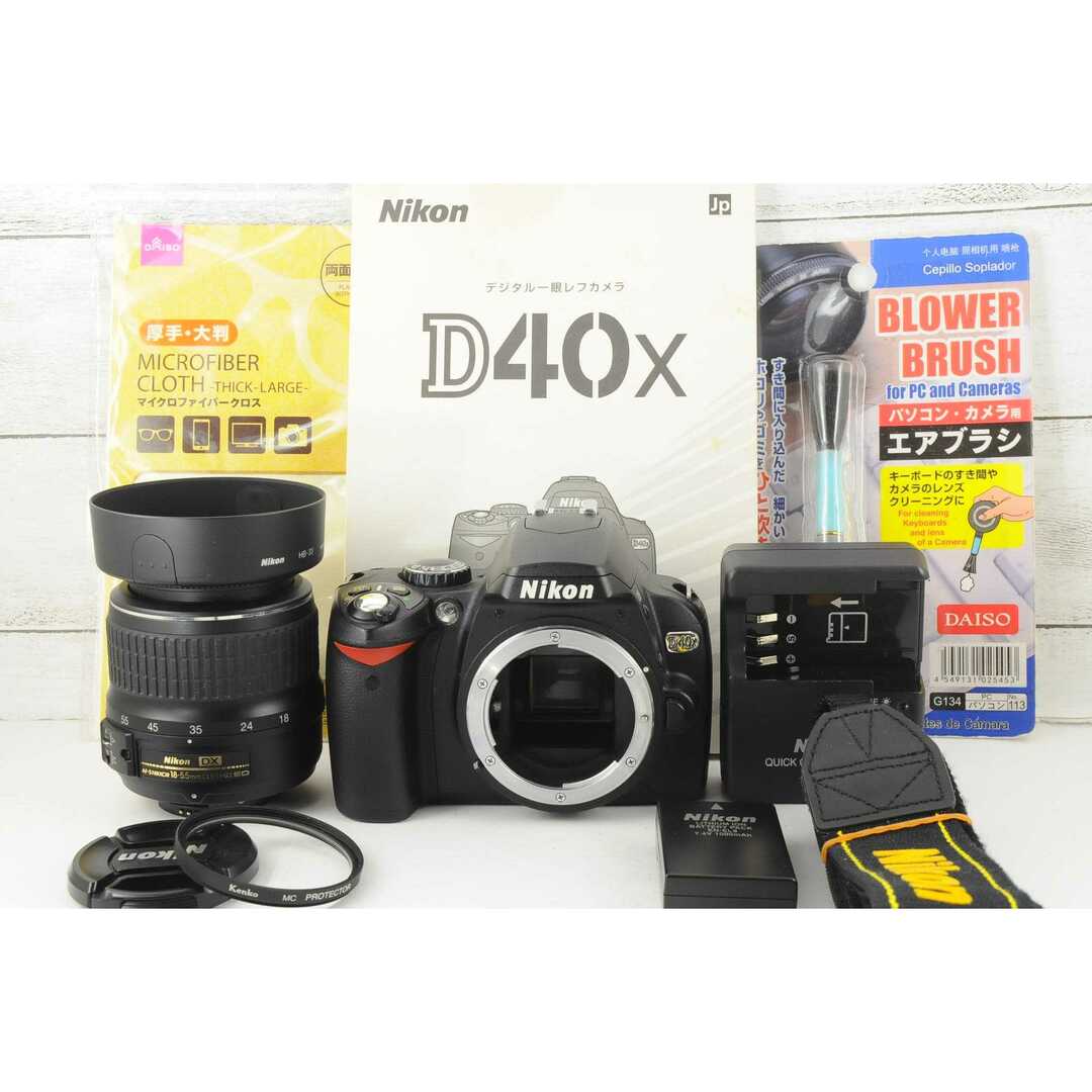 ️シャッター回数わずか527枚 ️スマホ転送 ️Nikon D40X 0816の通販 by CH's Shop｜ラクマ