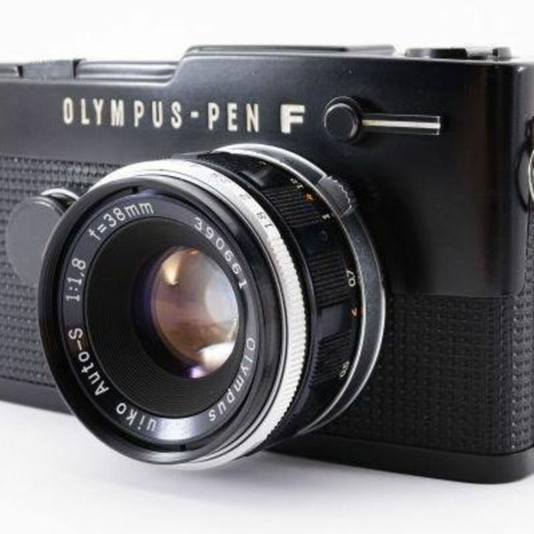 動作好調】 OLYMPUS PEN-FT 1.8 38mm フィルムカメラ-