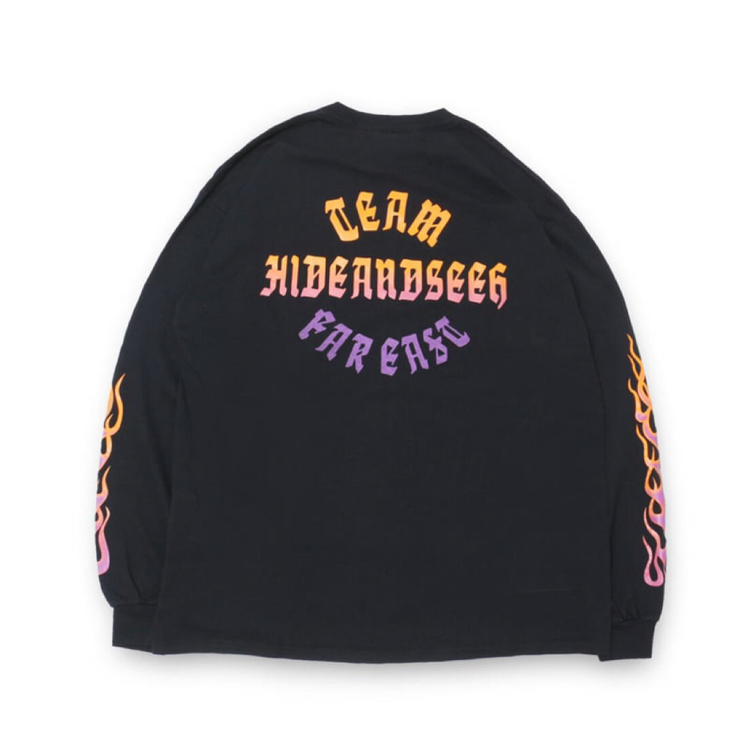 限定 HIDEANDSEEK Anniversary Flame L/S Tee