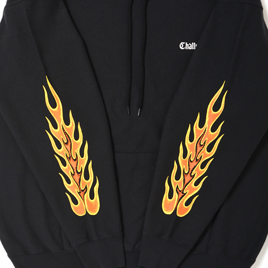 CHALLENGER FLAMES HOODIE  長瀬