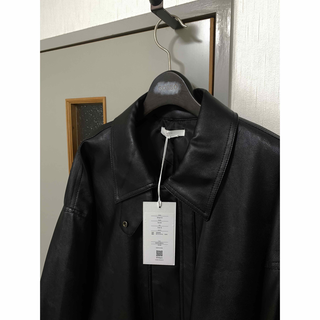 LIDNM - 【WYM LIDNM】FAUX LEATHER MILITARY BLOUSONの通販 by と