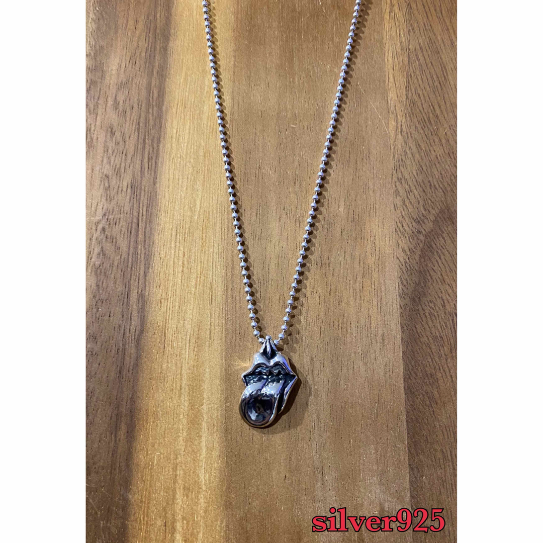 ローリングストーンズ ペンダントトップ ネックレス silver925 | フリマアプリ ラクマ