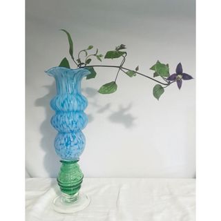 最終価格　レア　murano glass vase ムラーノ　ヴィンテージ　花器(花瓶)