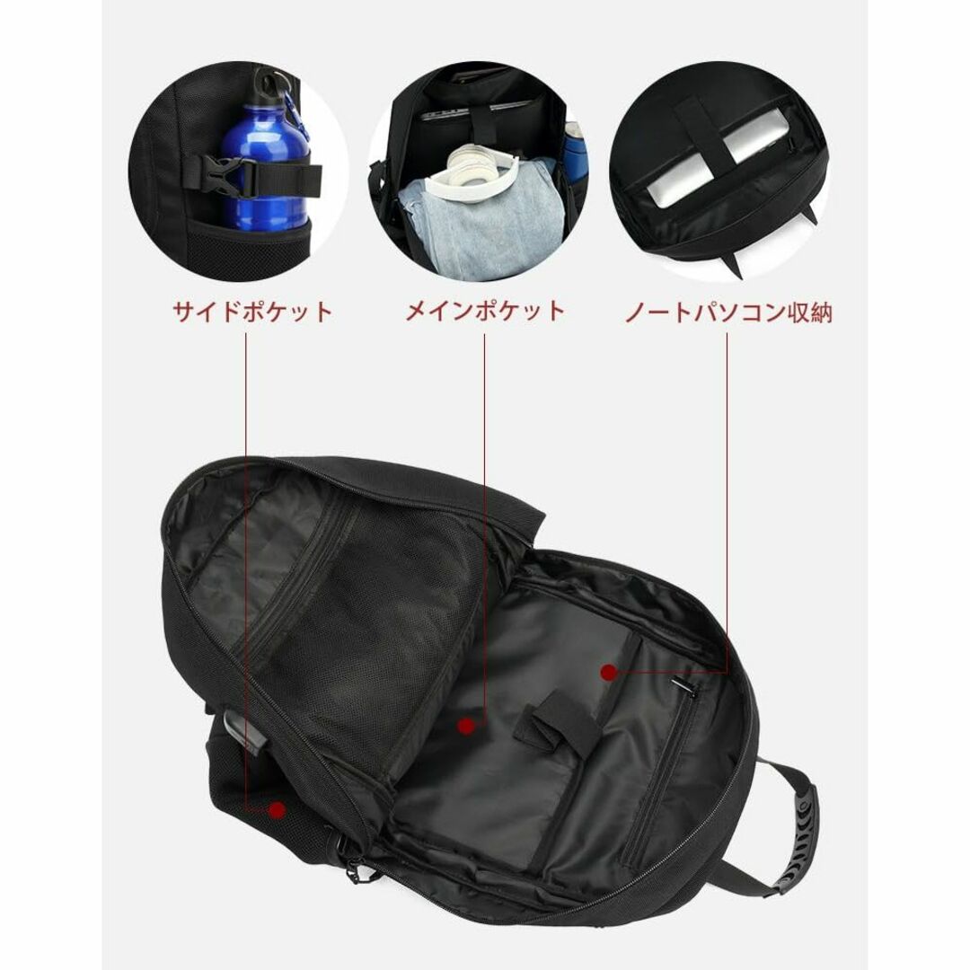 色: 40L】ASEKIHA リュックサック メンズ ビジネスリュック リュッ