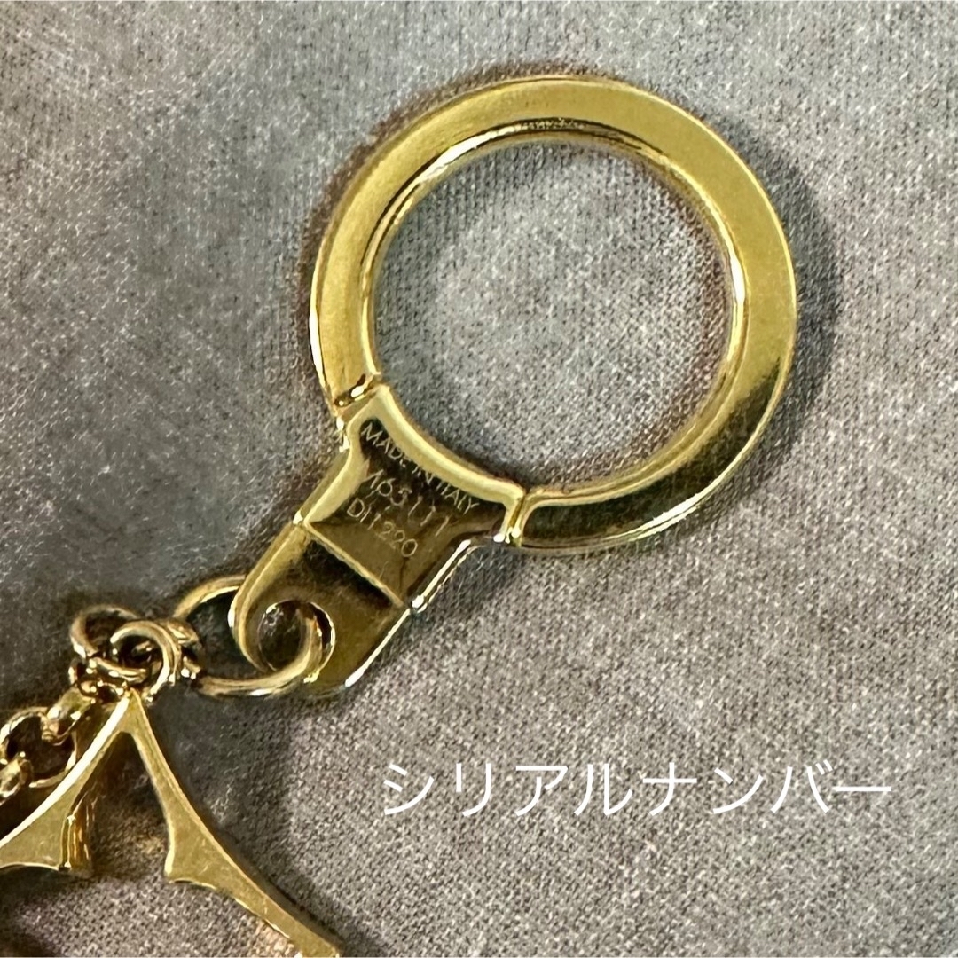 LOUIS VUITTON - LV バックチャーム【一度使用・送料込み】の LOUIS VUITTON - LV バックチャーム【一度使用・送料込み】の
