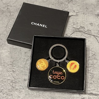 レア！CHANEL キーホルダー キーリング チャーム  ノベルティ 箱付き