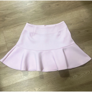 JILTU flare mini skart (baby pink)ミニスカート