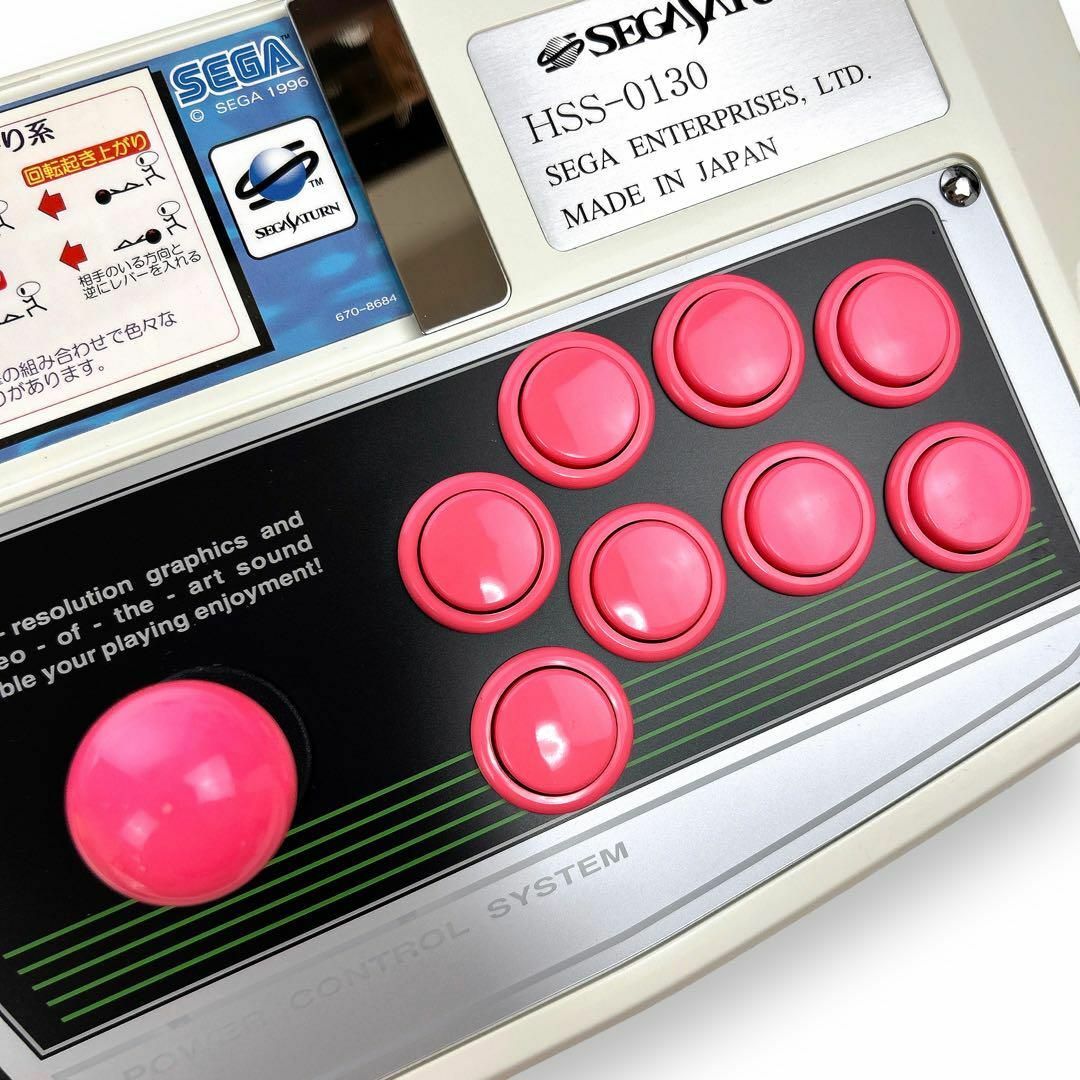 セガサターン バーチャスティックプロ HSS-0130 ゲーセン コントローラー-