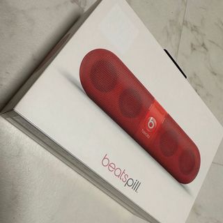 ビーツ(Beats)のbeatspill Dr Dre BT SP PILLBT 赤(スピーカー)