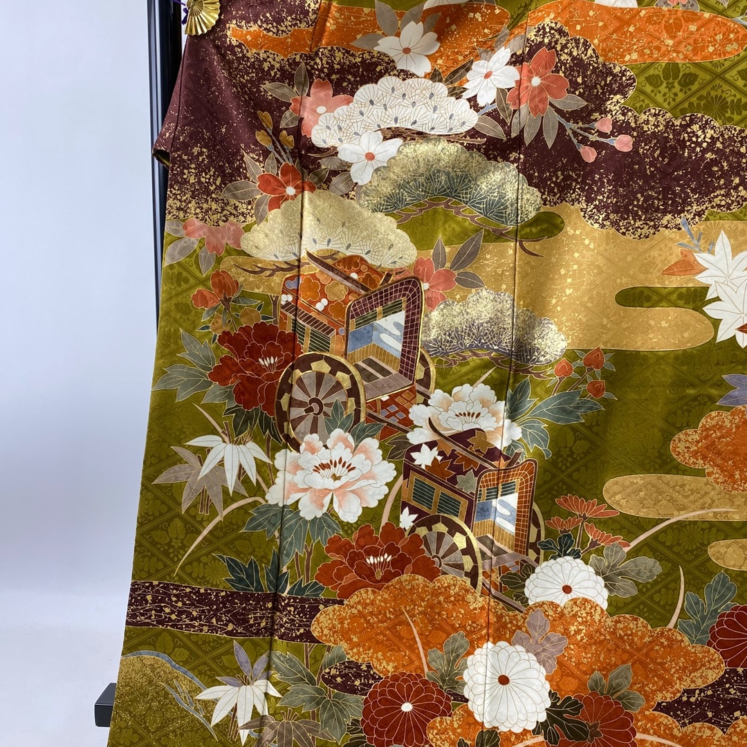 振袖 身丈177.5cm 裄丈68.5cm 正絹 名品 1