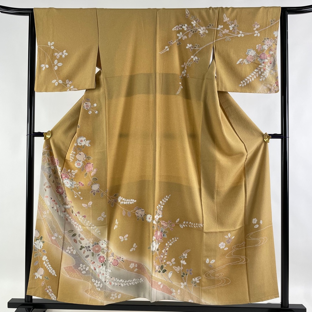 訪問着 身丈156cm 裄丈64.5cm 正絹 名品-