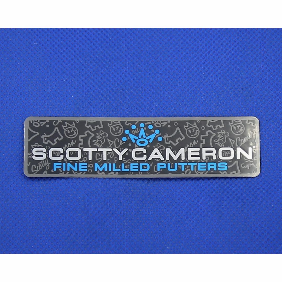 Scotty Cameron(スコッティキャメロン)のスコッティキャメロン2023パターシャフトバンド兼ステッカー＜ブルー＞１枚 スポーツ/アウトドアのゴルフ(その他)の商品写真