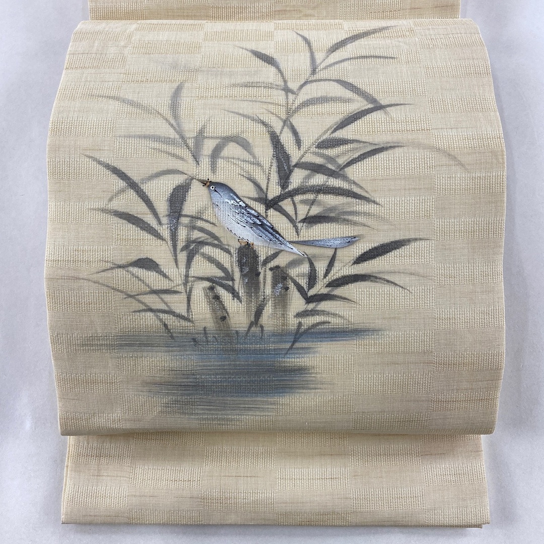 開き名古屋帯 美品 秀品 正絹 【中古】の通販 by バイセル ラクマ店 ...