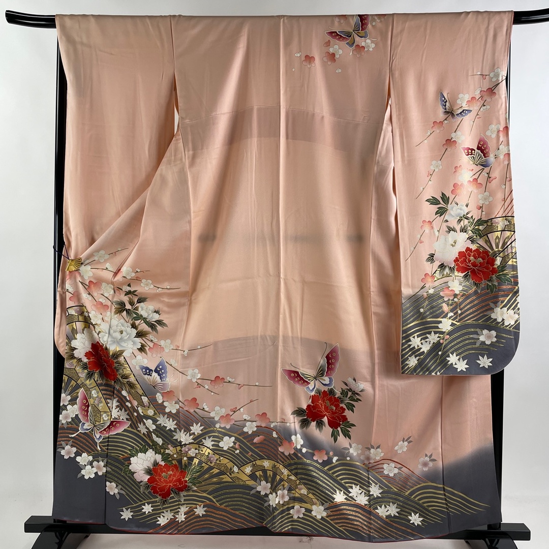 振袖 身丈160.5cm 裄丈68.5cm 正絹 美品 秀品