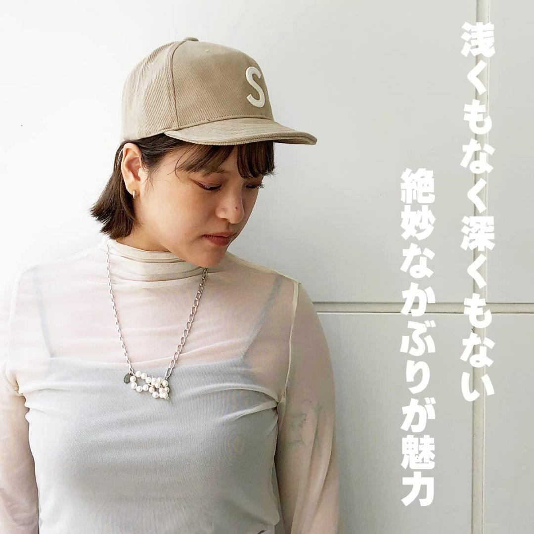 【色: ダークグリーン】ベーシックエンチ Logo Short Cap Sロゴ