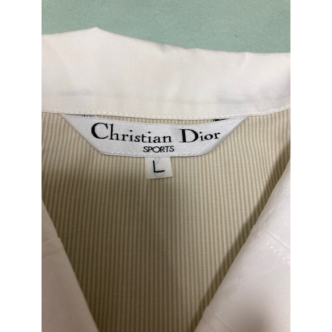 Christian Dior(クリスチャンディオール)のクリスチャンディオールシャツ L 値下中 レディースのトップス(シャツ/ブラウス(長袖/七分))の商品写真