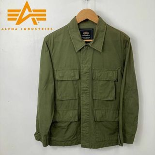 アルファインダストリーズ(ALPHA INDUSTRIES)のALPHA INDUSTRIES ミニタリーシャツ サイズL(ミリタリージャケット)