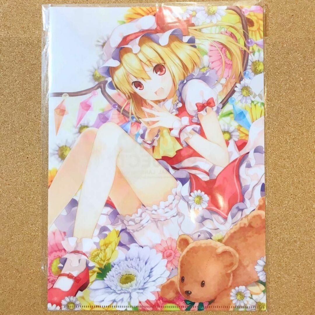 東方プロジェクト フランドール  クリアファイル 東方Project th46 エンタメ/ホビーのアニメグッズ(クリアファイル)の商品写真