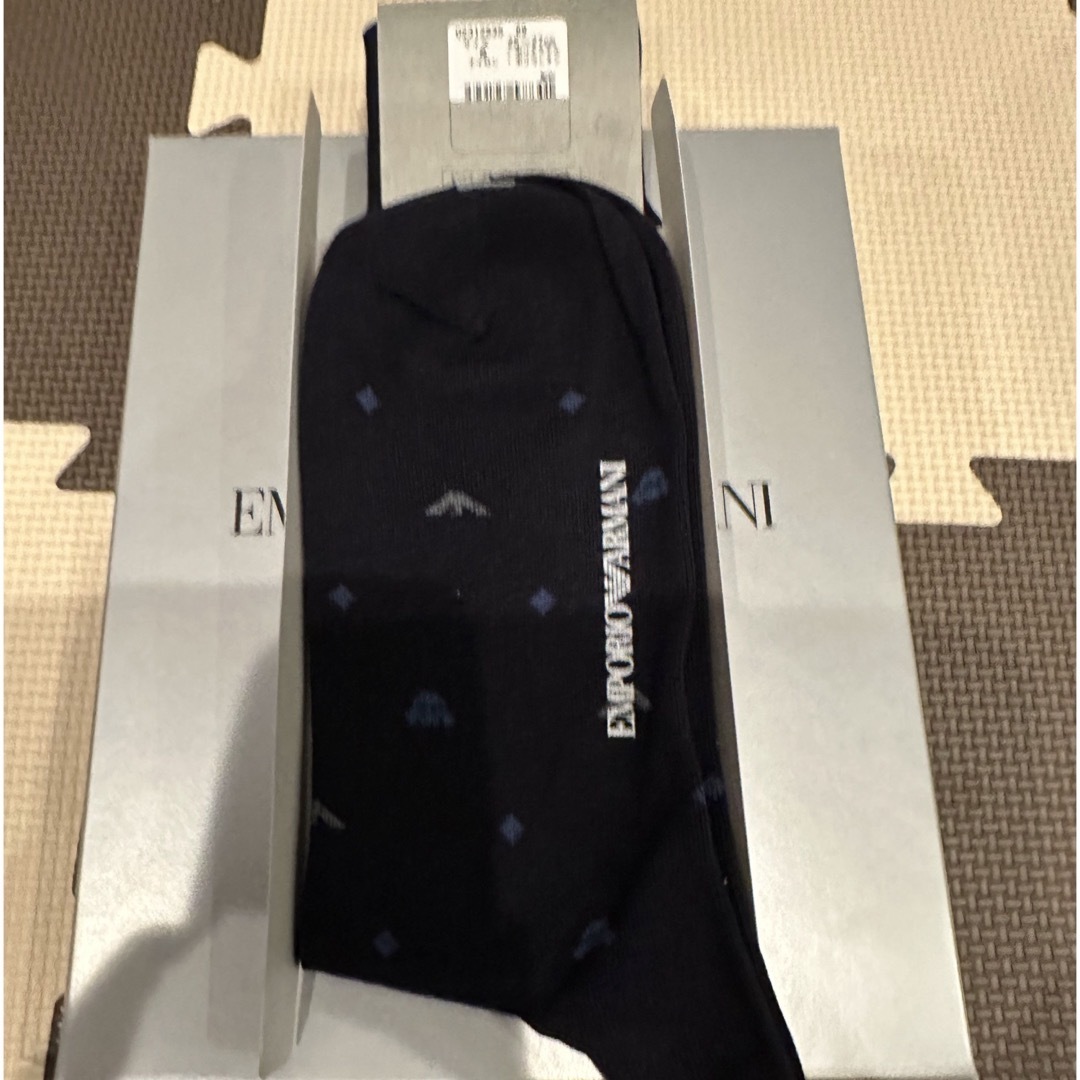 Emporio Armani(エンポリオアルマーニ)の【クーポン❣️】EMPORIO ARMANI メンズ靴下 2足セット メンズのレッグウェア(ソックス)の商品写真